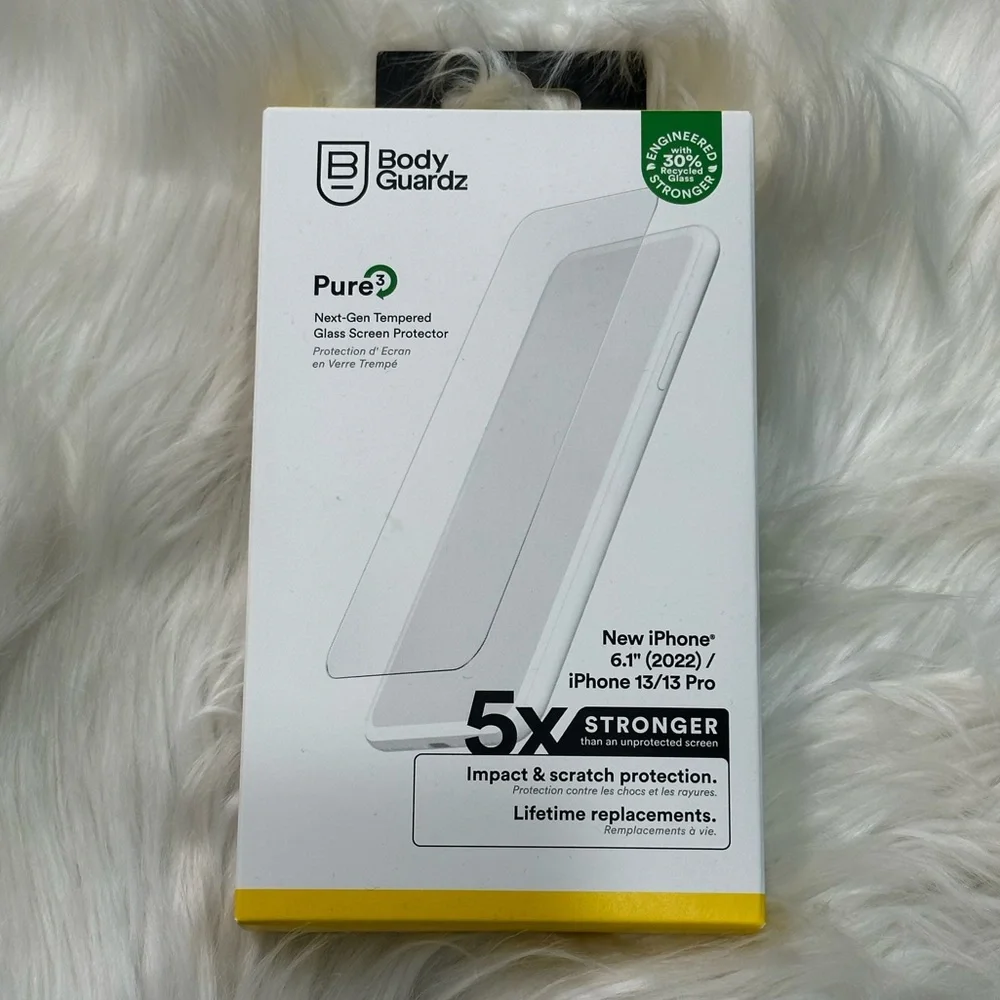 NWT BodyGuardz Screen Protector for iPhone 13 and iPhone 13 Pro